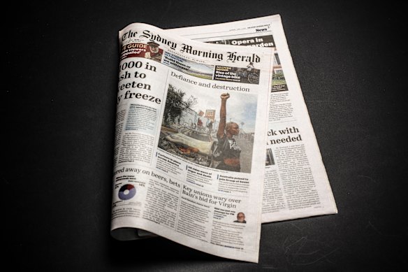 The Sydney Morning Herald maintains its title as the country’s most-read masthead.