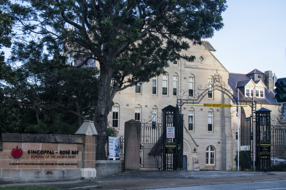 The Kincoppal school at Rose Bay will close on Monday after two students tested positive for the virus. 