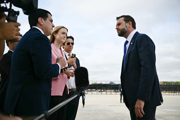 Vice President JD Vance defended the ban, accusing the affected outlets of spreading “left-wing propaganda”.