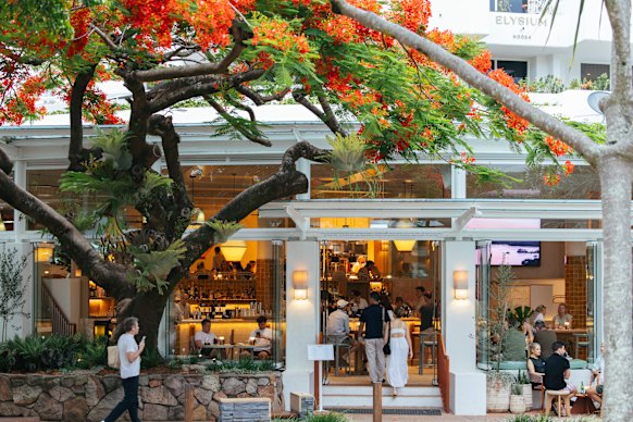 The entrance to Bar Capri on Hastings Street.