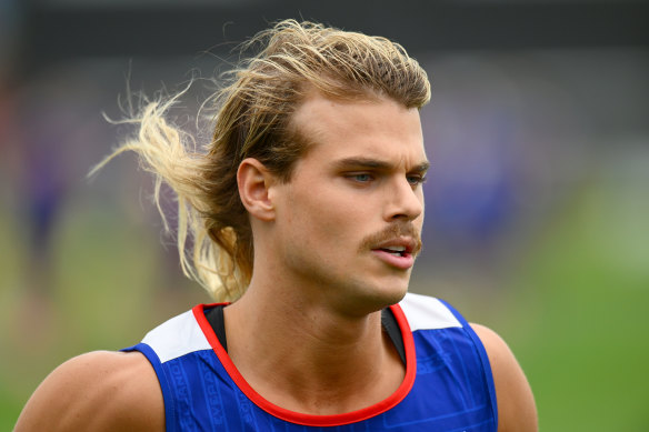 Bailey Smith won the Western Bulldogs’ two-kilometre time-trial in November and looked set for a big season in 2024 before he sustained a serious knee injury pre-Christmas