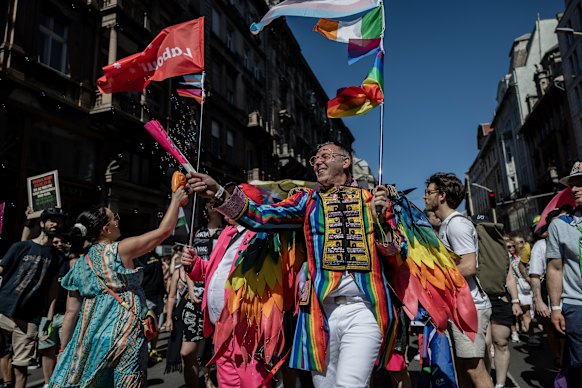 Attempted to mark the event of the pride as a threat to children drawn the criticism both at home and abroad.