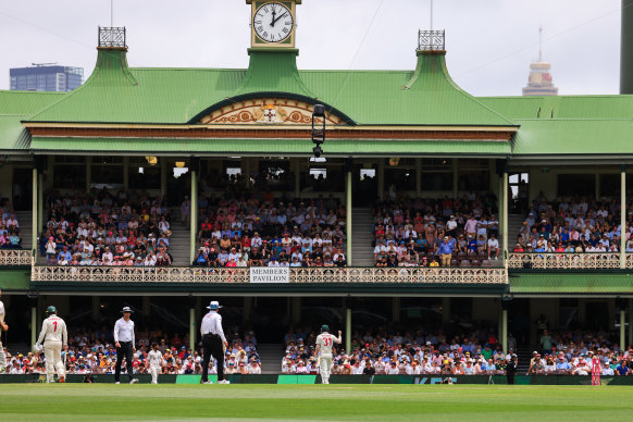 The SCG: Pretty as a picture.