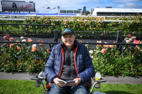 Simon Addicoat was among the punters at Flemington when the gates opened at 8.30am.