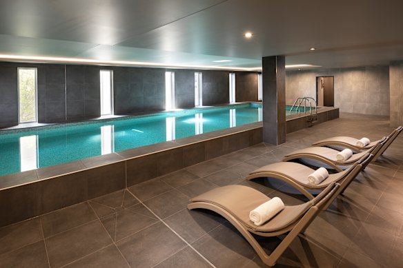 The guest-only pool.