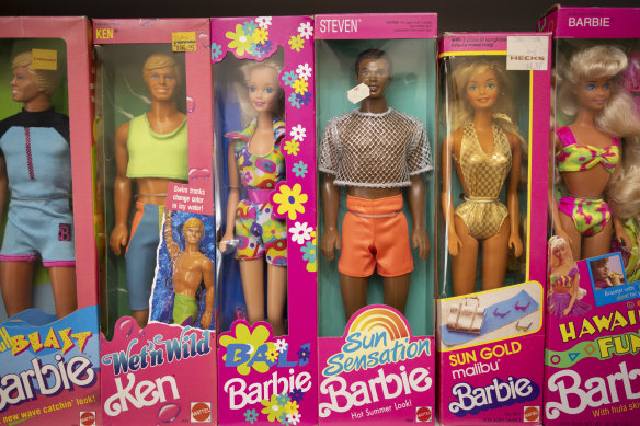 The popular dolls have evolved over the years. 