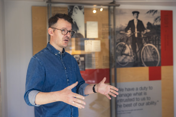 Lego company historian Kristian Reimer Hauge.