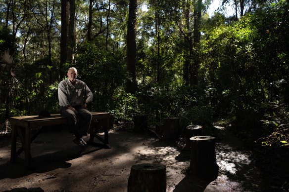 Andrew “Orion” Marks facilitates trips to ayahuasca retreats. 