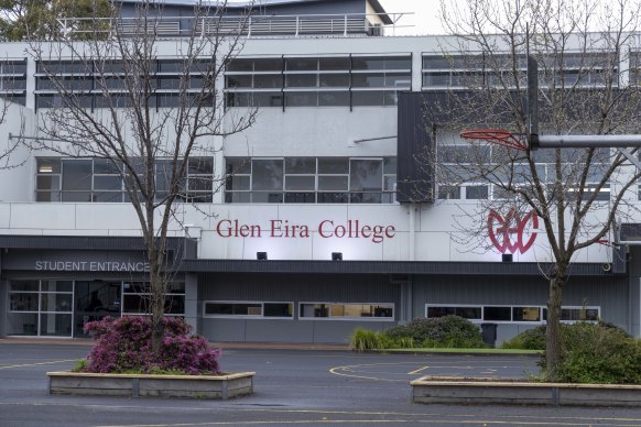 Glen Eira College parents say they fear for the safety of their children.