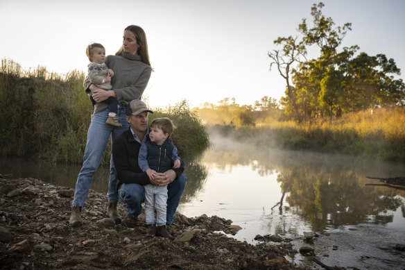 The White family fear for their future if a silver, zinc and lead mine is approved.