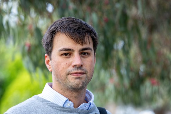 Nicholas Zull is saving money thanks to the free public transport, but wishes there was money invested in improving frequency of public transport.