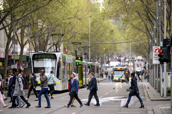 The Transport Department has cut back tenancies at 121 Exhibition Street and 567 Collins Street in the past two years.