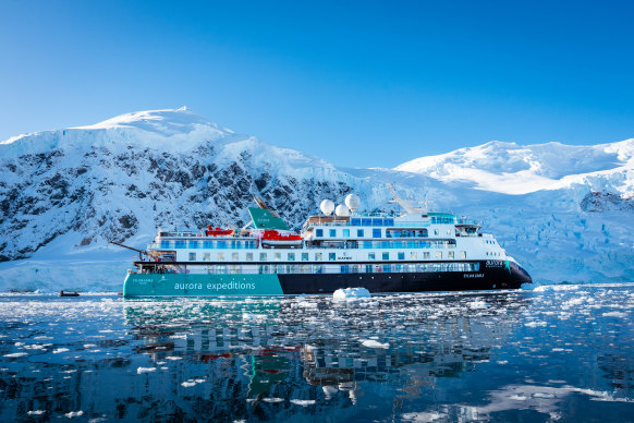 Aurora’s Sylvia Earle travels through Antarctica.