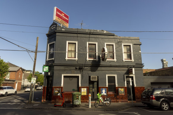 The All Nations Hotel on Lennox Street.