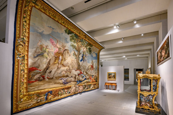 The gallery features 170,000 items including works by Goya, Caravaggio, Velazquez and El Greco.