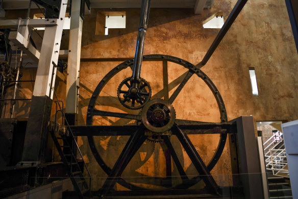 The Boulton & Watt steam engine arrived in Australia from London in 1888.
