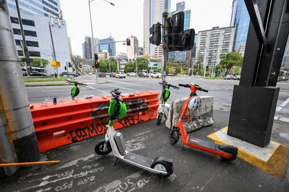 It’s all over for shared e-scooters in the City of Melbourne.