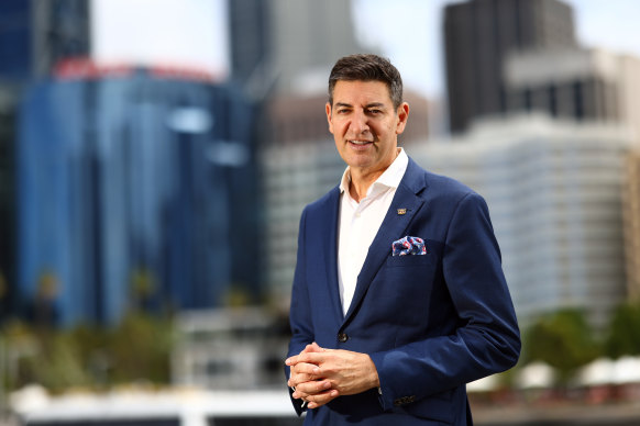 Perth Lord Mayor and Liberal Candidate for Churchlands Basil Zempilas.