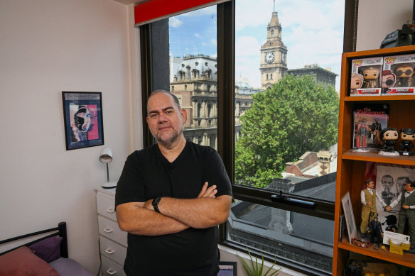 Writer Tim Richards has lived opposite Melbourne’s GPO for 20 years this month.