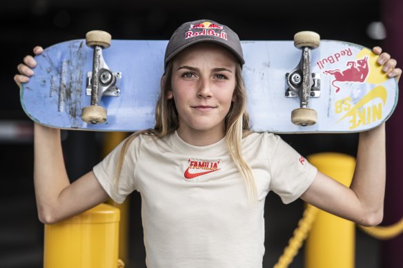 Chloe Covell wants to be the youngest Australian to win an Olympic gold medal.