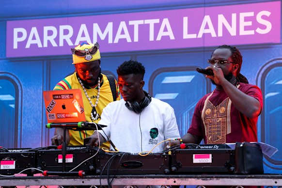 Parramatta Lanes last year.