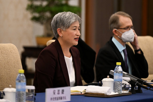 Wong referred to heightened global tensions during her opening remarks.  
