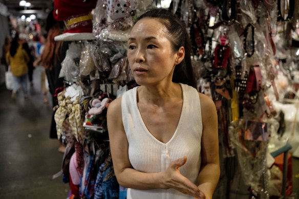 Jewellery trader Judy Kim said it was unfair that she would be relocated to an area of the market that has less foot traffic.