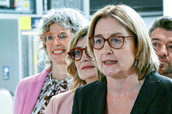 Premier Jacinta Allan on Wednesday.