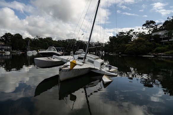Stuart King said that everywhere he looked on the harbour, he saw boats fallen into disrepair.