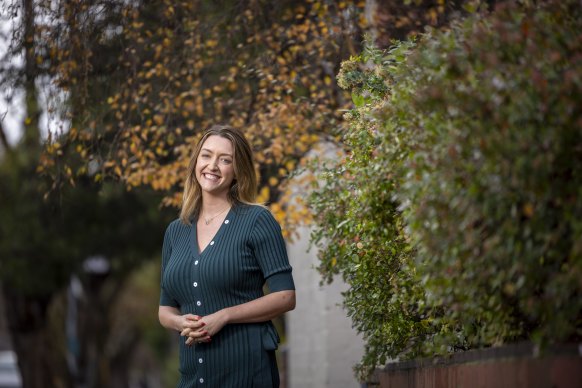 Greens candidate Steph Hodgins-May.