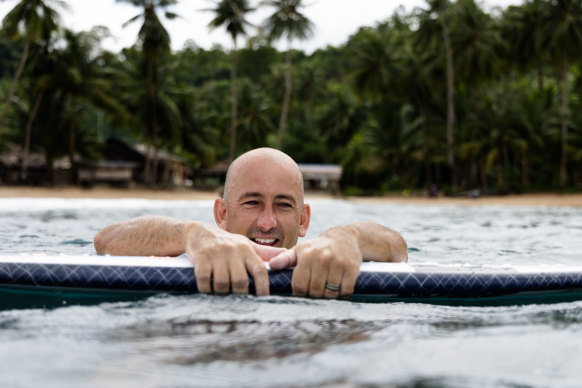 Matt Formston grew up with Narrabeen Lake as his backyard. 