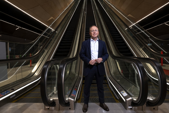 Sydney Metro chief executive Peter Regan.