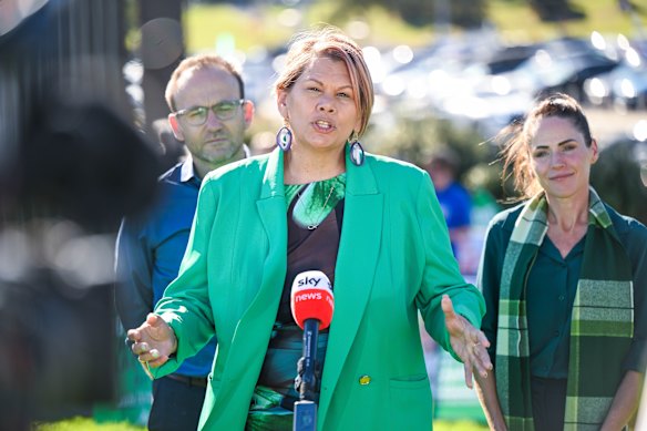WA senator Dorinda Cox has defected.