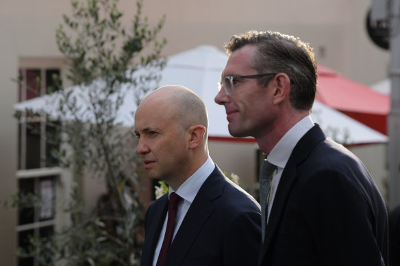 Counting the cost: NSW Premier Dominic Perrottet and Treasurer Matt Kean are among the leaders tackling soaring power bills.