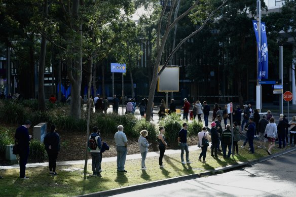 The Sydney Olympic Park mass vaccination clinic administered more than 31,000 doses last week.