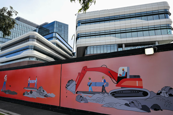 The Footscray hospital project.