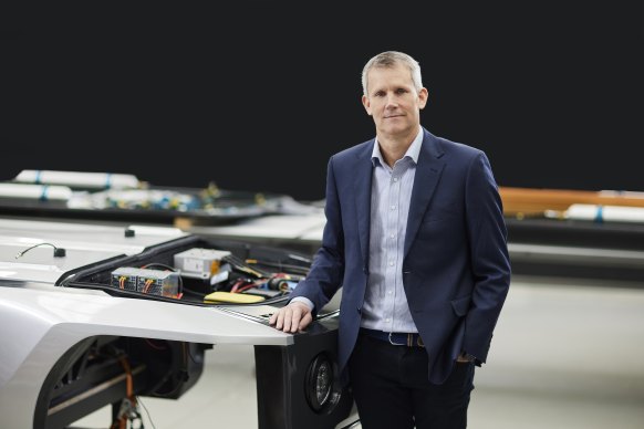 Applied EV CEO and co-founder, Julian Broadbent.