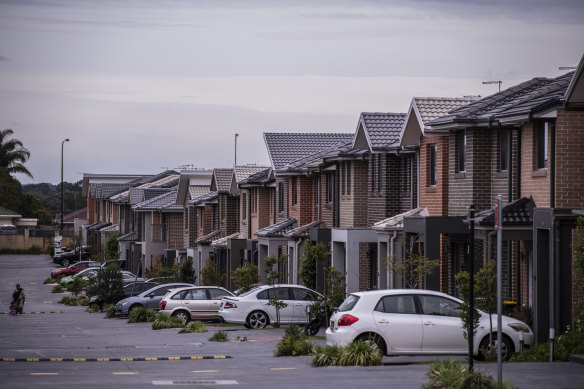 New estates in Sydney’s north west are heavy on concrete and light on trees.