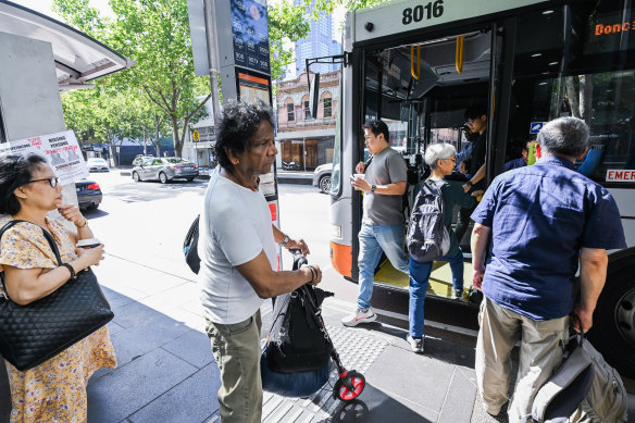 Melbourne’s weekend bus services have bucked the trend of lower passenger numbers since the pandemic. 