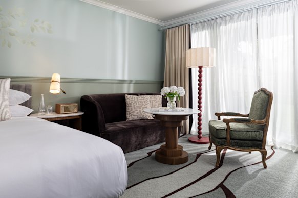 Habitación con terraza jardín en Ardor Milton Park Bowral.