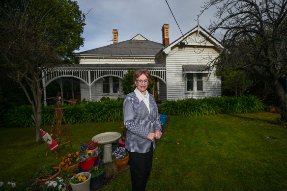 Heather Marcus lives in the last freestanding house on Watton Street, in downtown Werribee. 