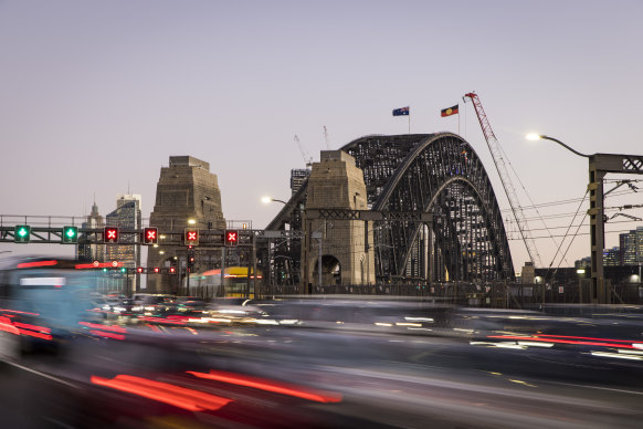 Two-way tolling on the Sydney Harbour Bridge is a key recommendation of a long-awaited review of the city’s motorway system.