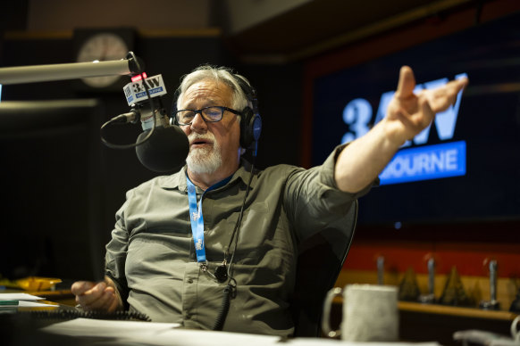 Mitchell has spent more than 30 years behind the microphone with 3AW.  