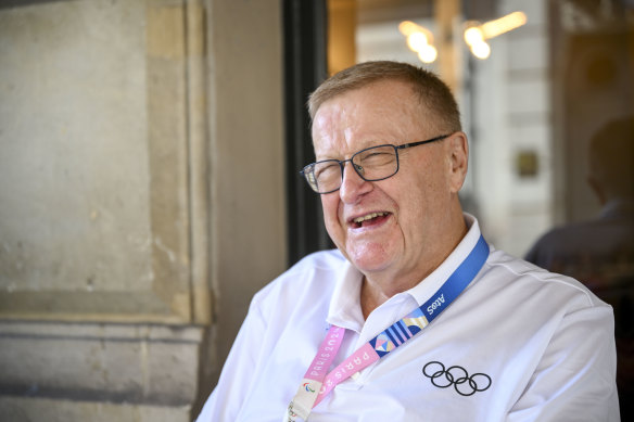  John Coates in Paris.