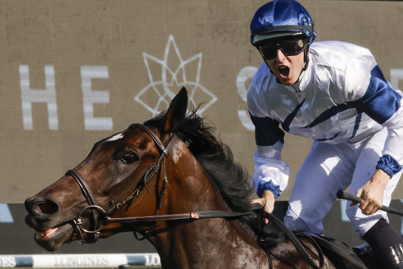 Damian Lane and El Patroness get the job done in the Australian Oaks.