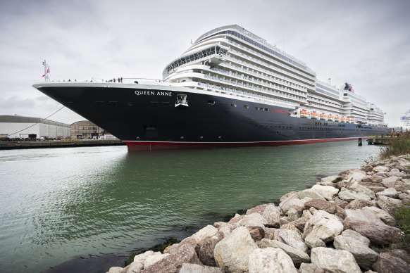 Cunard’s new ship, Queen Anne.