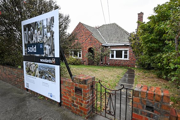 This home was a development site slated for a Lion project before it was sold to new owners last week. 