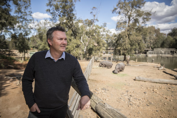 Steve Hinks, director of the Taronga Western Plains Zoo, said with the drought it's even more important that cityfolks make their holiday treks inland.
