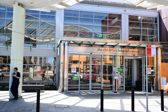 The Children’s Hospital at Westmead, where the use of physical restraint during mental health episodes has surged.