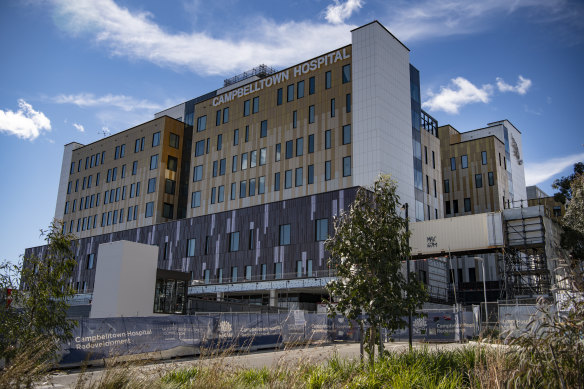 Campbelltown Hospital has told staff it will have six COVID wards by the end of the week.